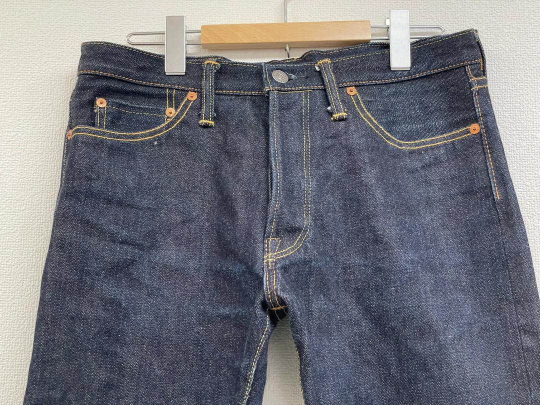フラットヘッドFlat Head8002 18ozデニムパンツ32★A25226