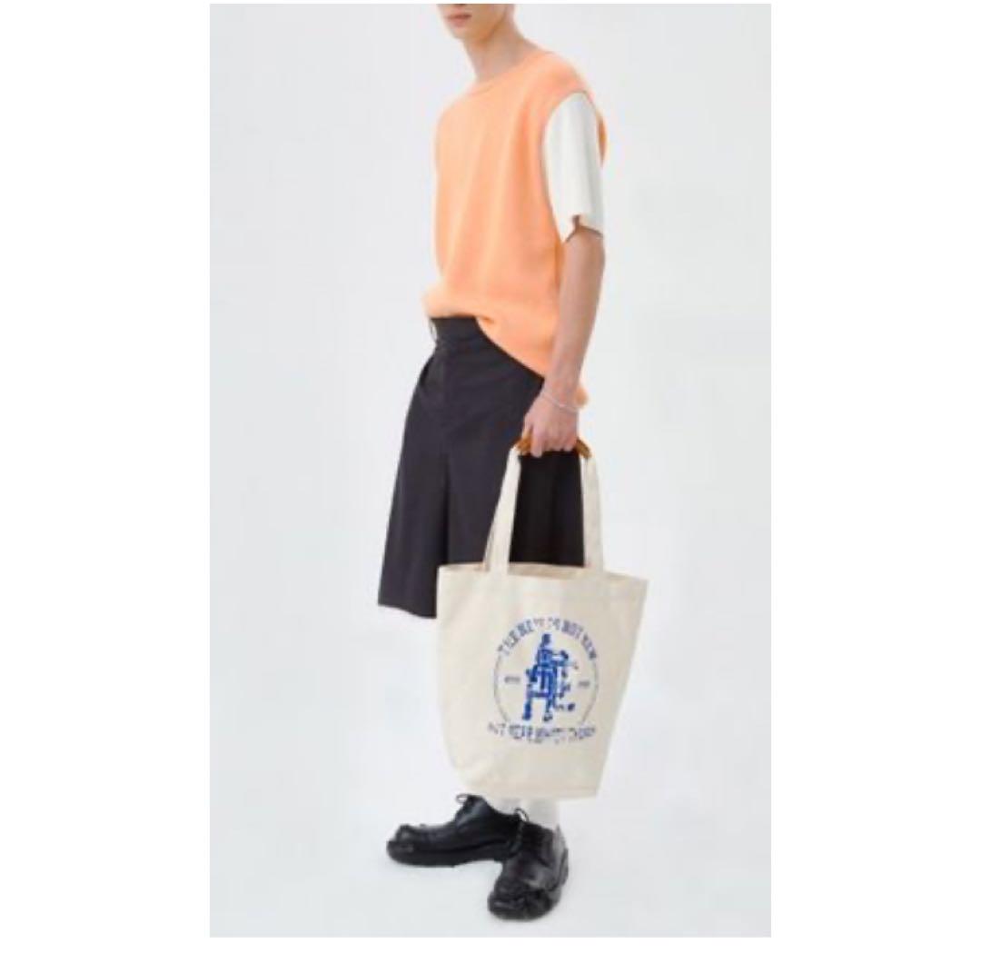 ADER ERROR トートバッグ アイボリー