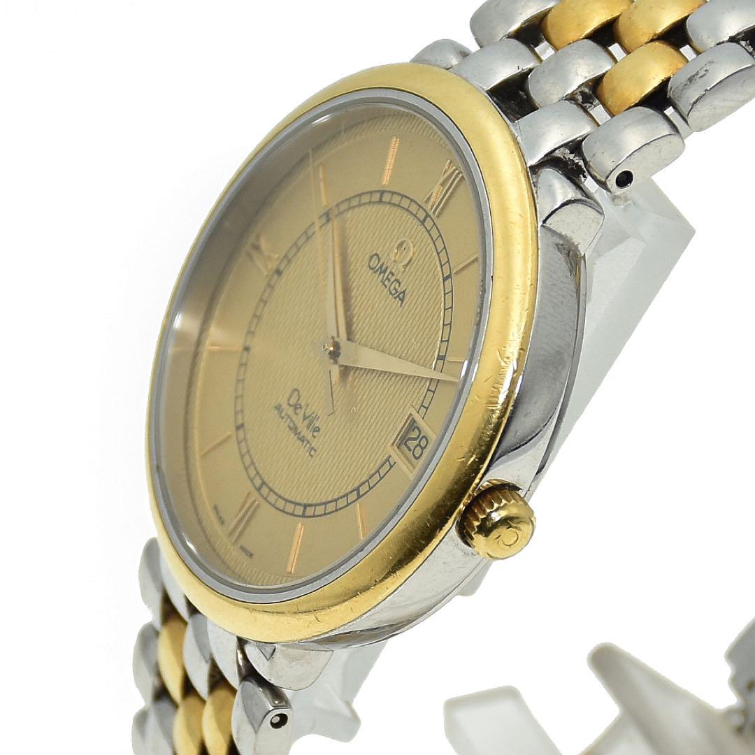 OMEGA オメガ デビル K18ベゼル/SS 自動巻き 画像2