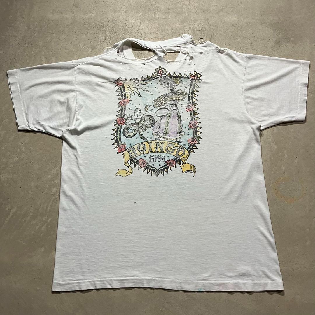 90s OINGO BOINGO ボロ バンド Tシャツ tee アート 古着