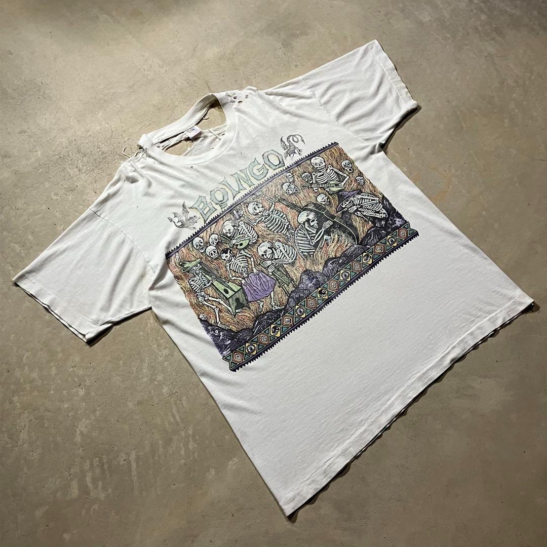90s OINGO BOINGO ボロ バンド Tシャツ tee アート 古着