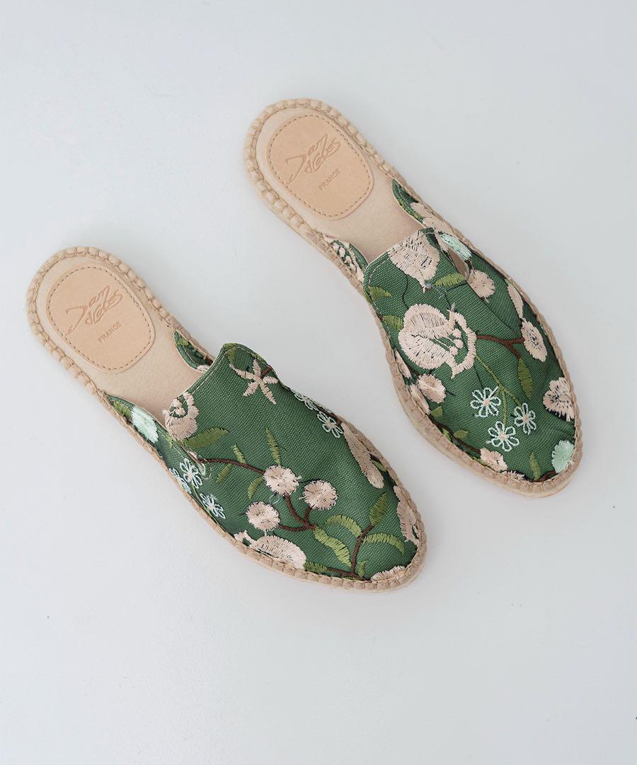 Dam e Droles 】nest Robe エスパドリーユ 刺繍 サンダル - メルカリ