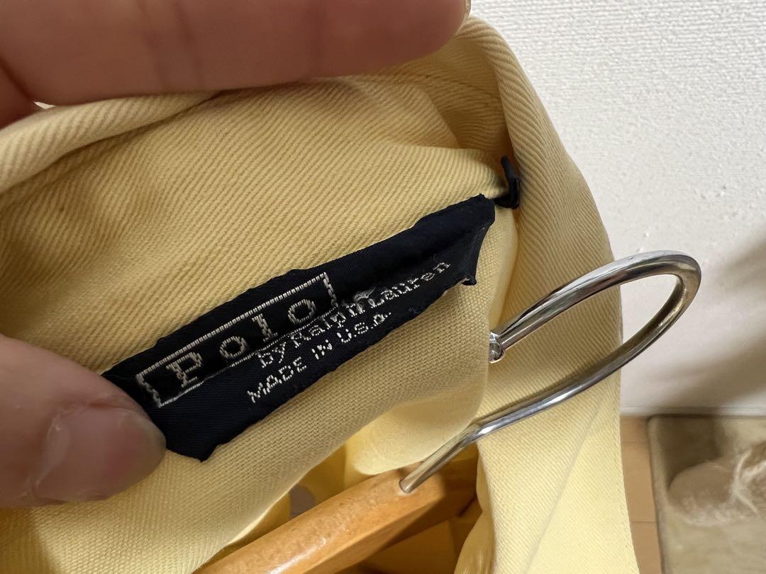 USA製ラルフローレン スウィングトップ 90s イエローSサイズ古着