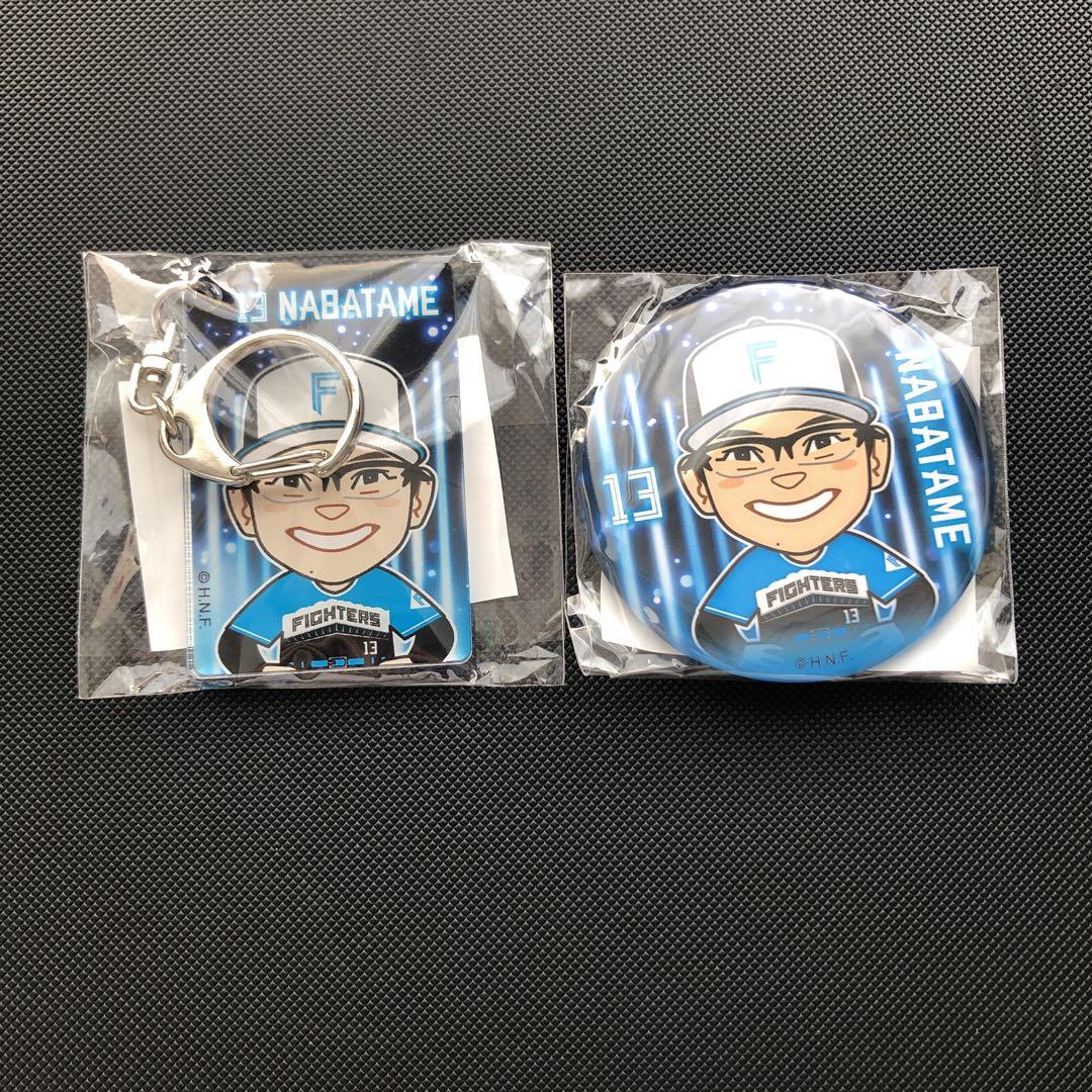 日本初の 北海道日本ハムファイターズ 生田目翼 缶バッジ アクリル 応援グッズ