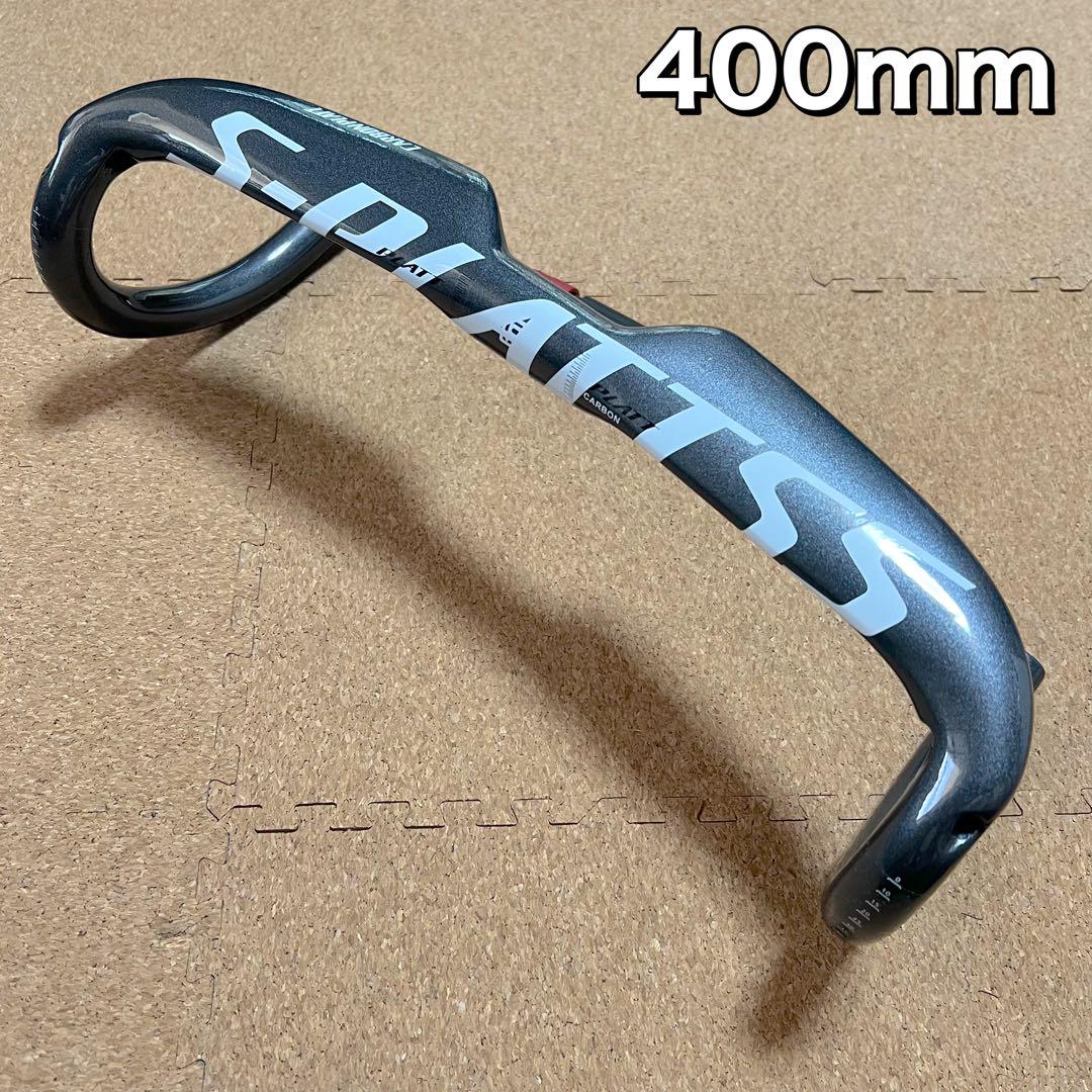 ロードバイク　s-plattss カーボン　エアロ　ドロップハンドル　400mm