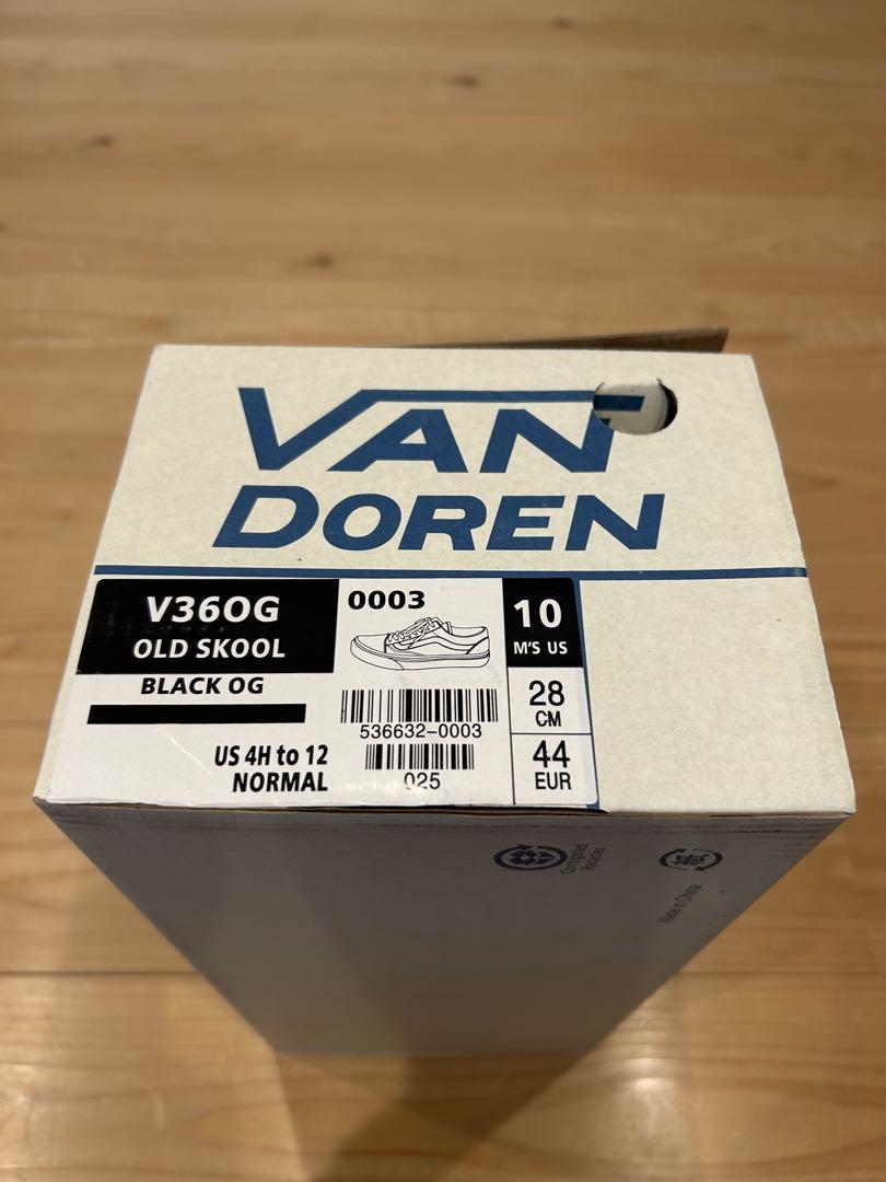 VANS オールドスクール OG v360g 50周年記念モデル　28cm