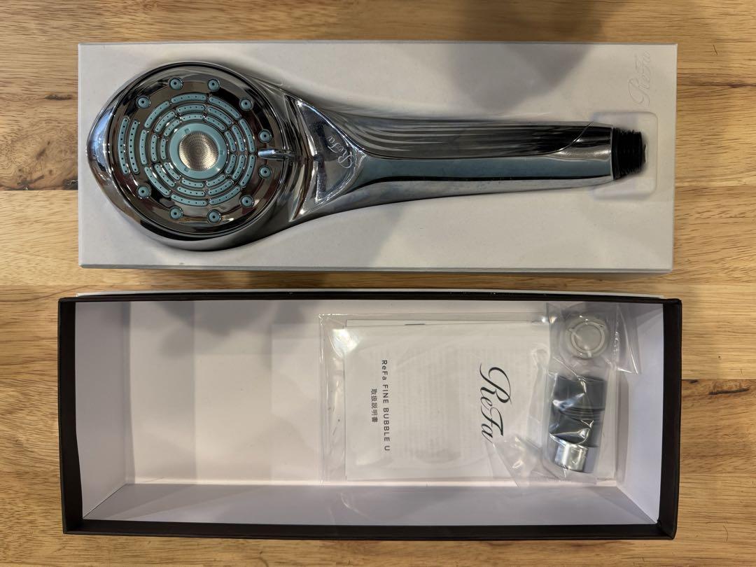 正規品ReFa FINE BUBBLEUシャワーヘッドシルバー