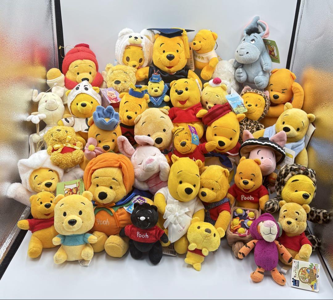 ディズニー　くまのプーさんと仲間たち　ぬいぐるみ　35個　まとめ売り