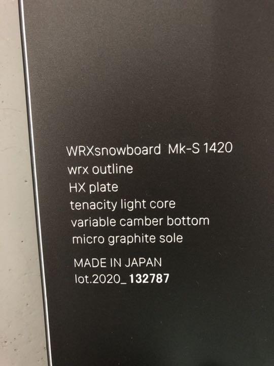 WRX SB Mark-S 1420mm 3fYX0-m68521208886 在庫大得価