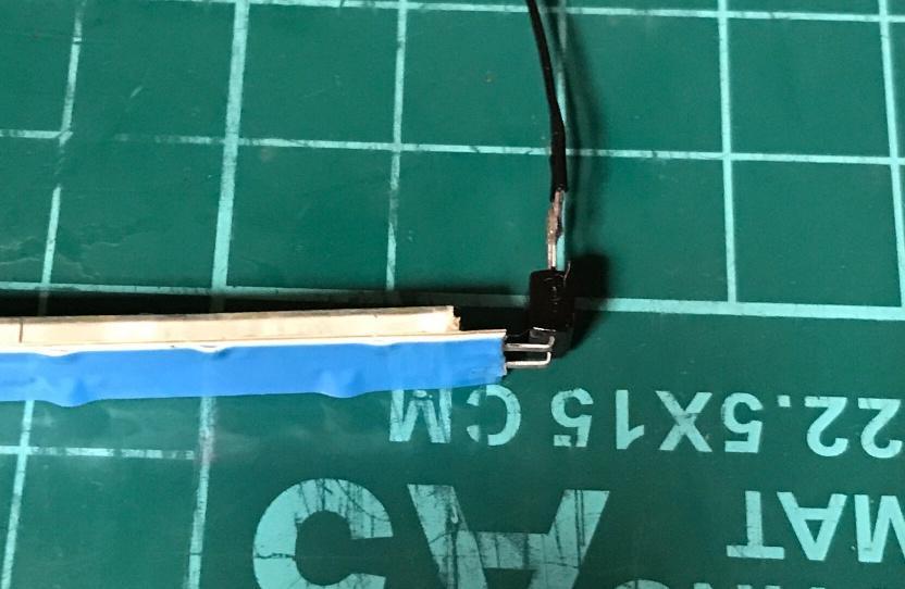 自作室内灯12V用高密度12.5cm銅板4cm＋リード線付き「電球色」43本