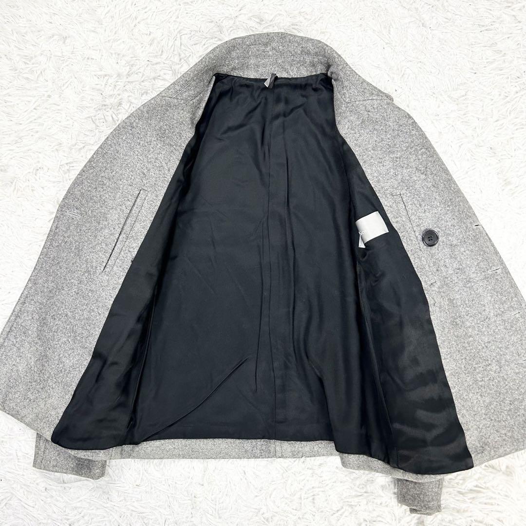 美品 2007AW ディオール オム エディ期 ピーコート ウール 42
