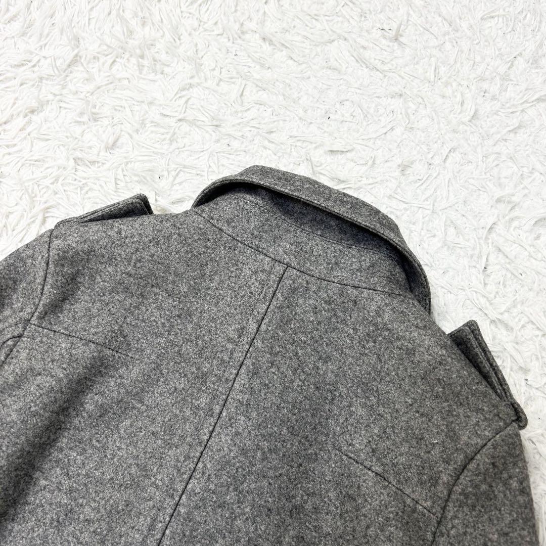 美品 2007AW ディオール オム エディ期 ピーコート ウール 42