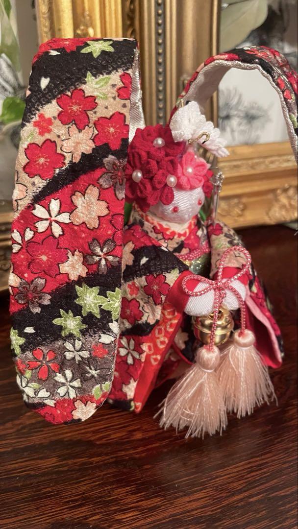 アン おばあちゃんのハンドメイド 着物うさぎ人形 ペアセット アン様専用 おばあちゃんのハンドメイド 着物うさぎ人形 ペアセット