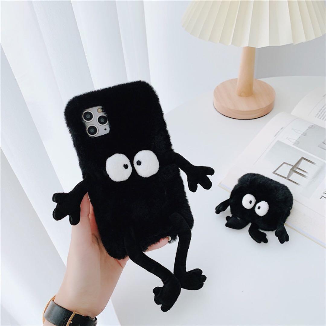 ファー素材 キャラクター型 iPhoneケース 1,000円