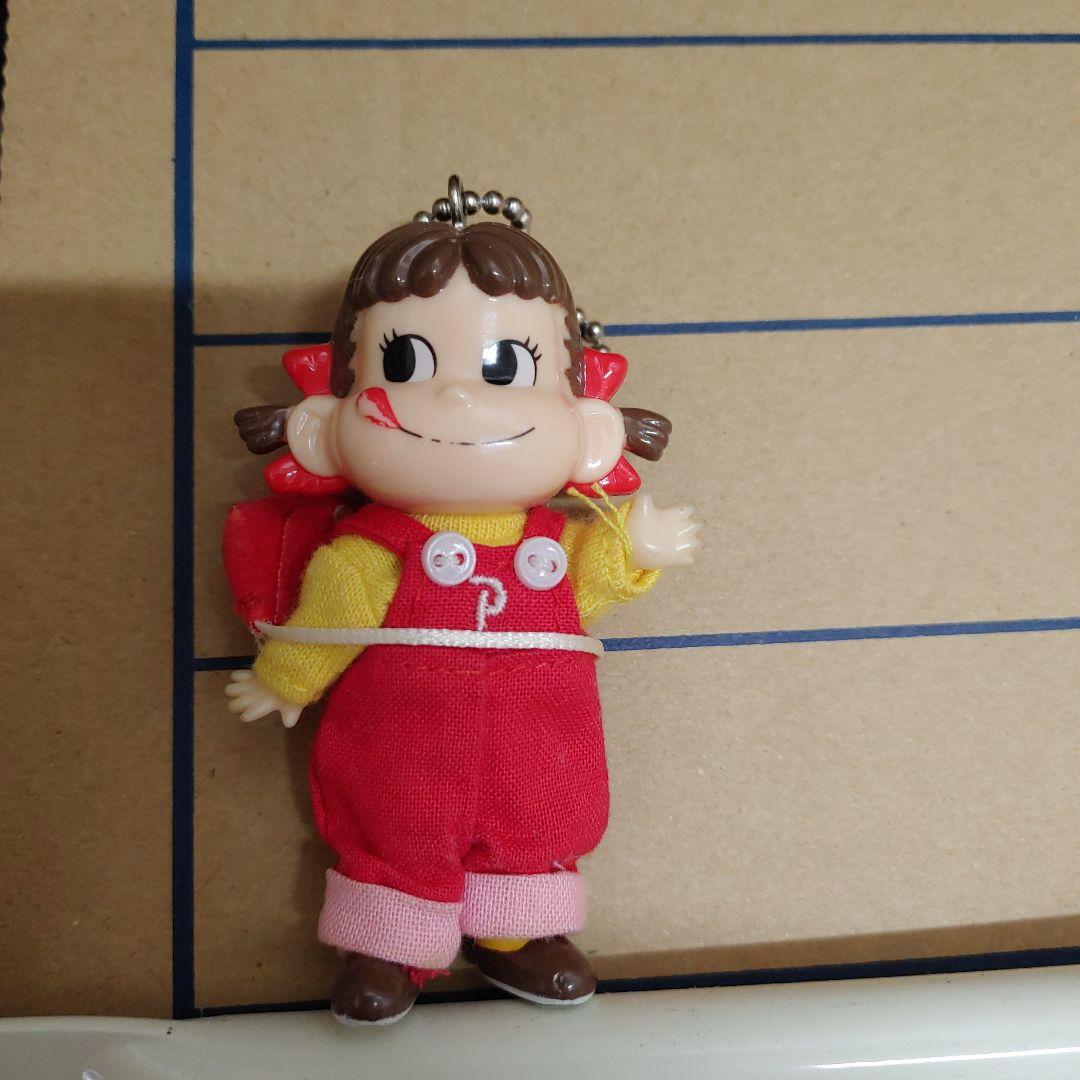 不二家　ペコちゃん　キーホルダー