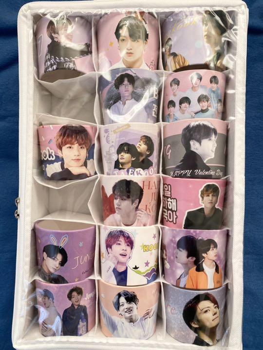 BTS カップホルダー セット 8Z7Rw-m68530915384 ジョングク 安い即納
