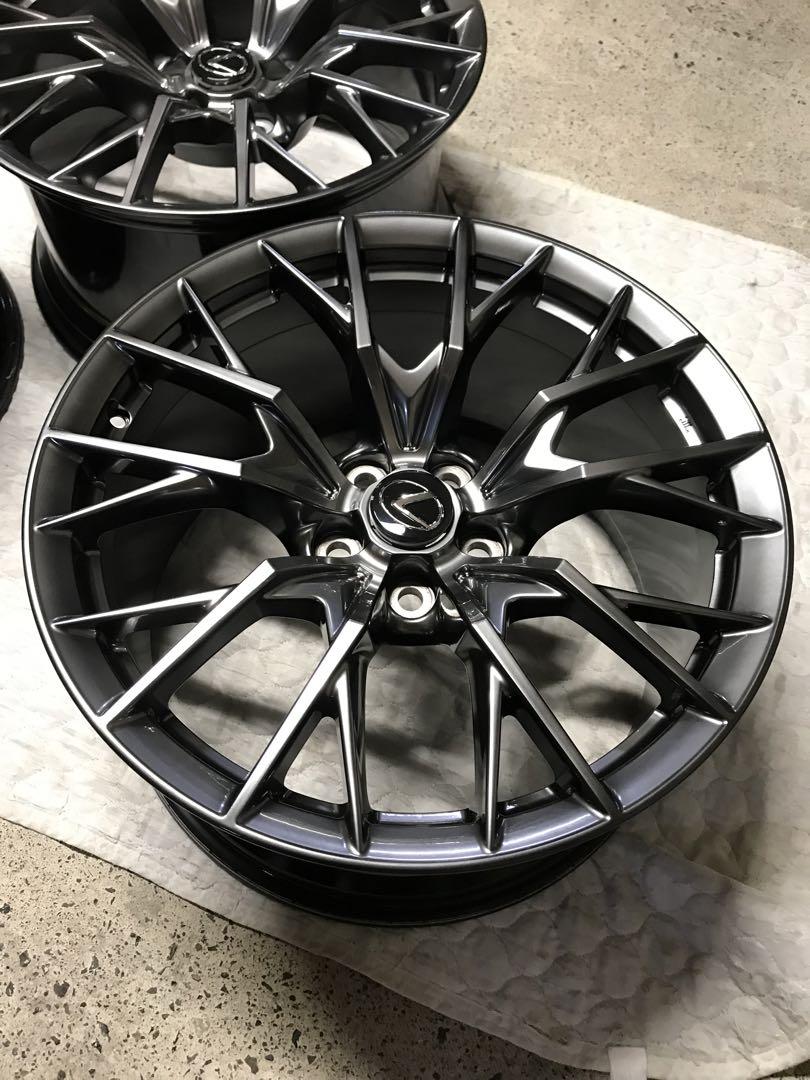 超希少　レクサスGS-F 純正BBS 10J +41 4本　 RCF 19インチ