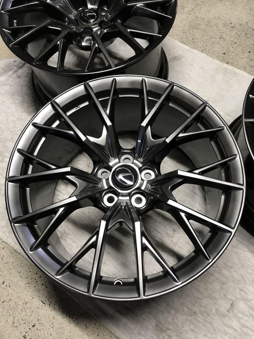 超希少　レクサスGS-F 純正BBS 10J +41 4本　 RCF 19インチ
