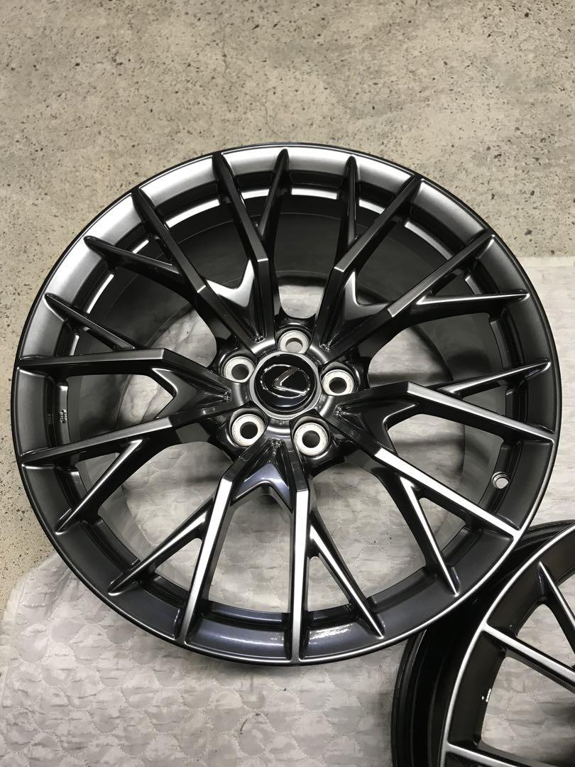 超希少　レクサスGS-F 純正BBS 10J +41 4本　 RCF 19インチ