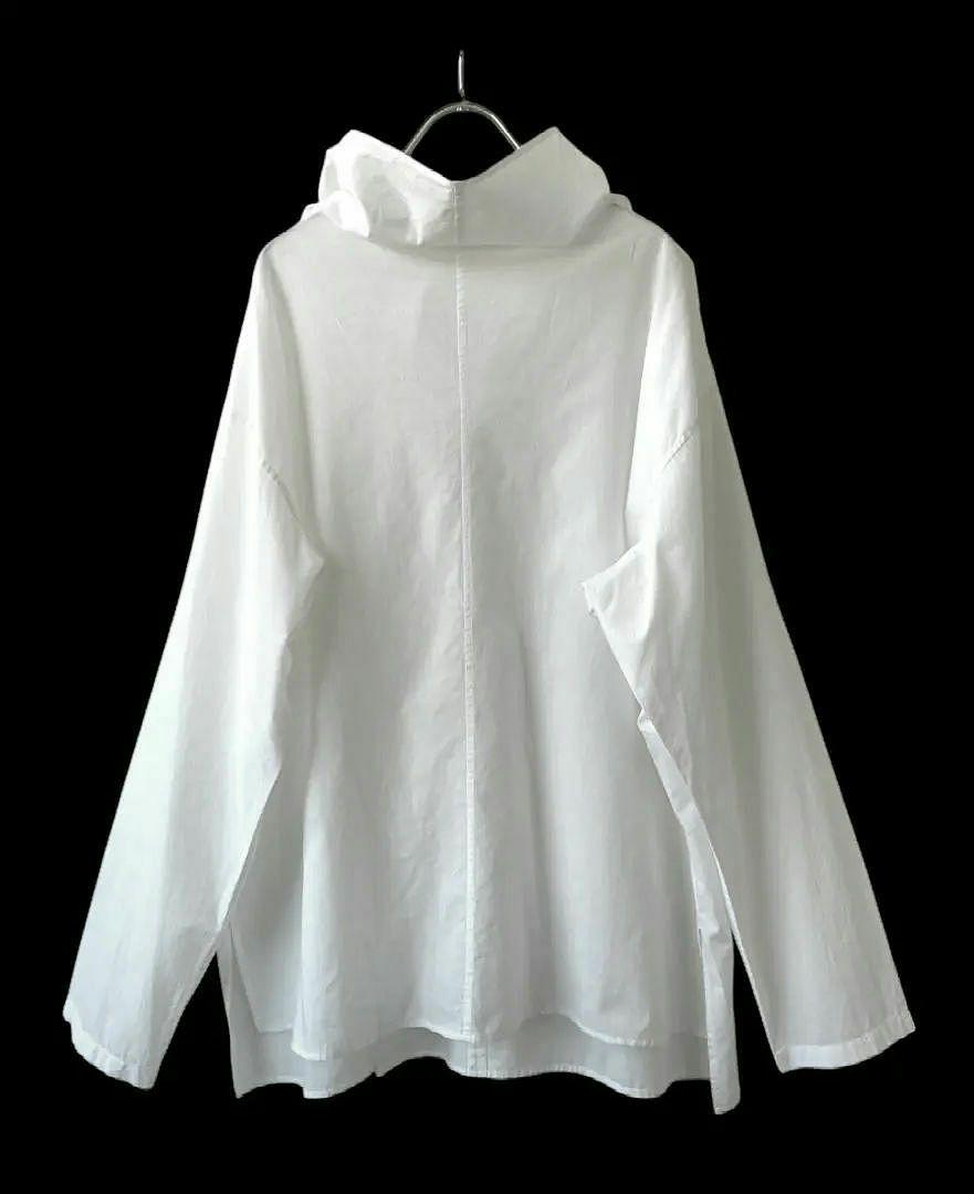 トップス Y's HIGHT-NECKED COLLAR BLOUSE 2021-22AW