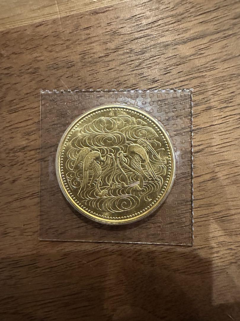 昭和天皇陛下 御在位60年記念 10万円金貨　純金　20ｇ