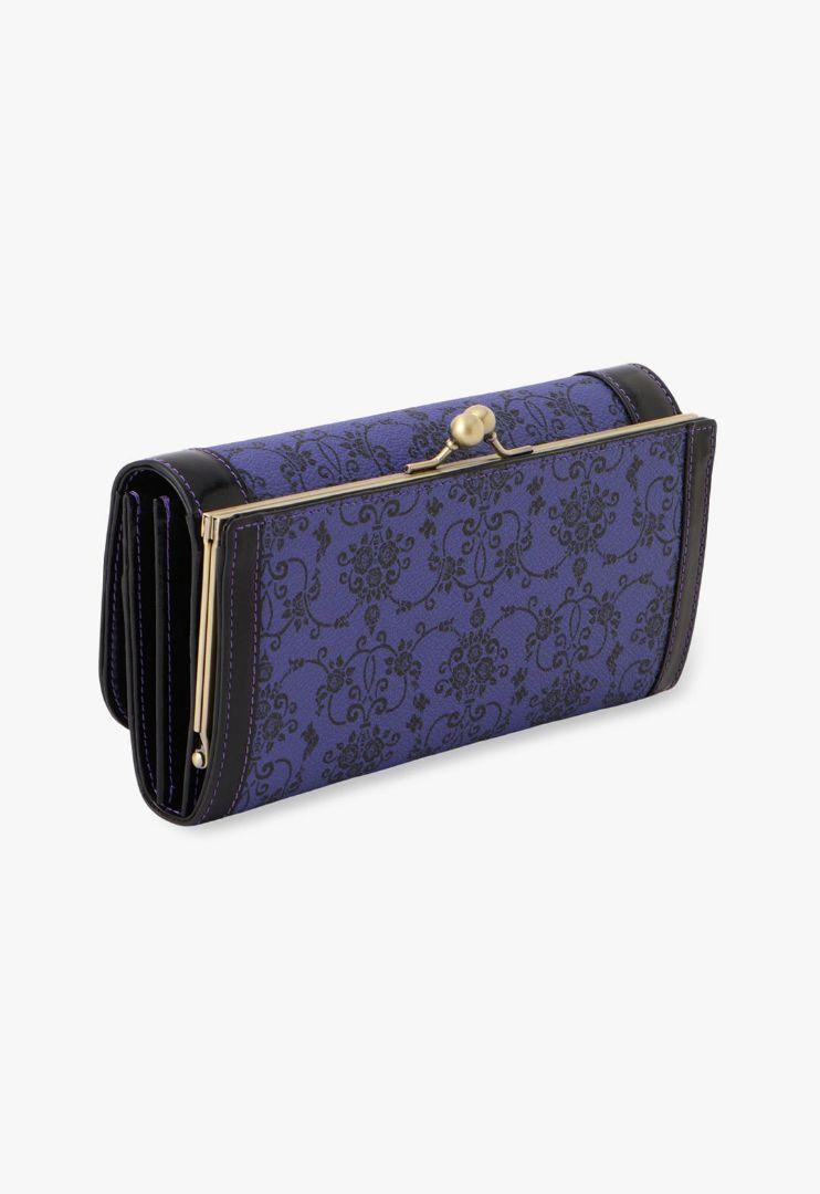 【新品未使用】ANNA SUI アナスイ リーブル 口金長財布 パープル