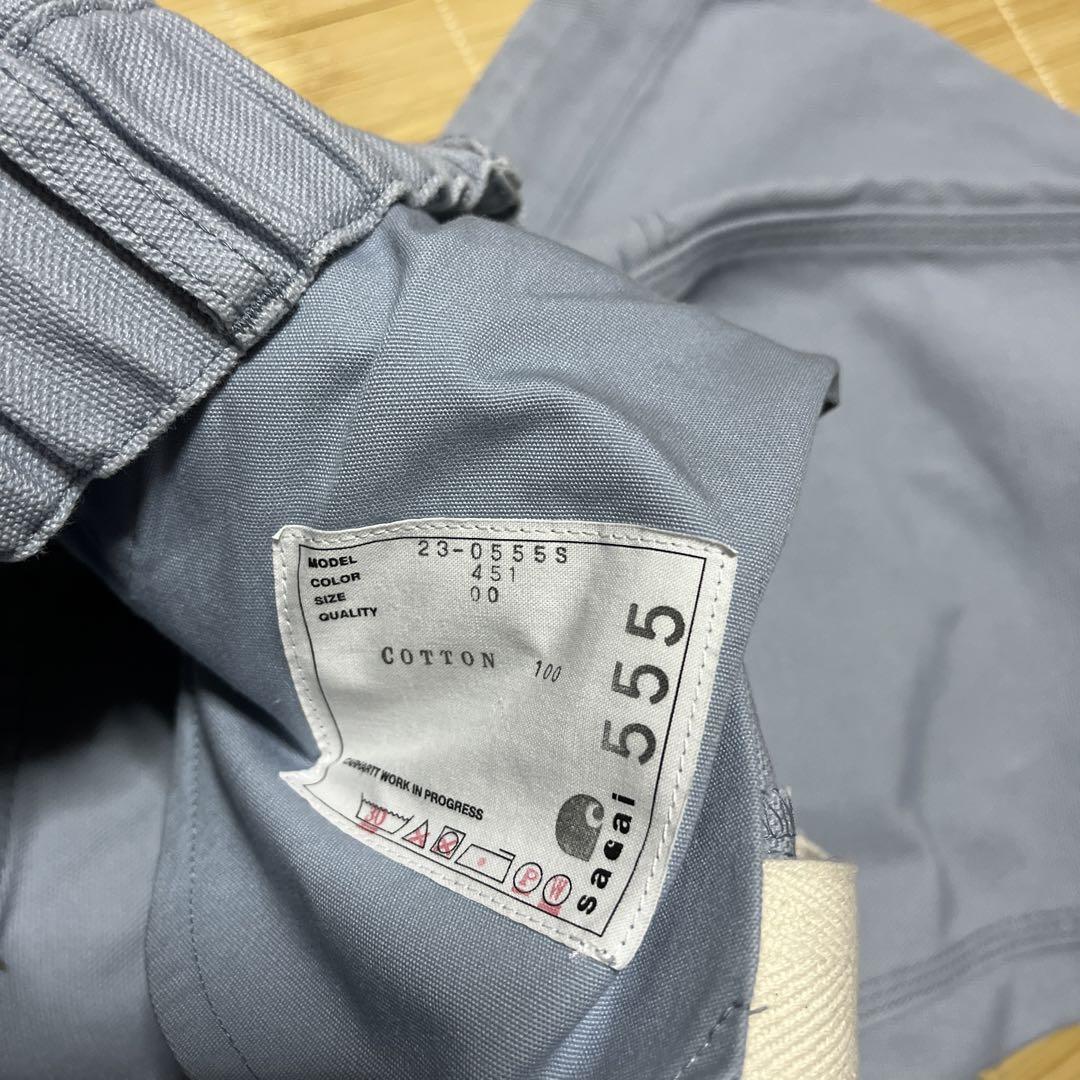 23aw sacai Carhartt WIP Canvas Pants パンツ