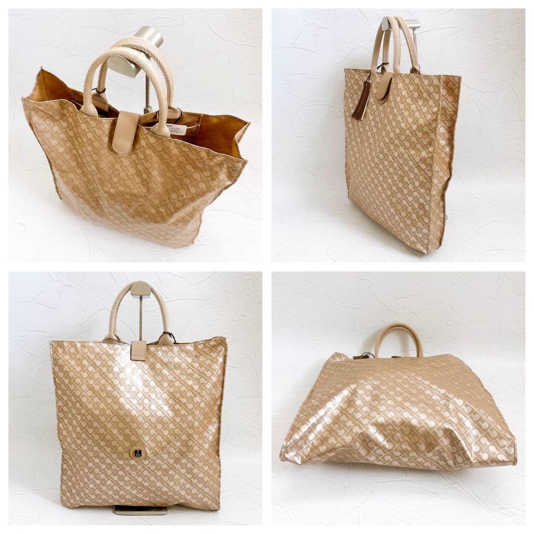 《新品》GHERARDINI ソフティ トートバッグ 折り畳み ベージュ A4