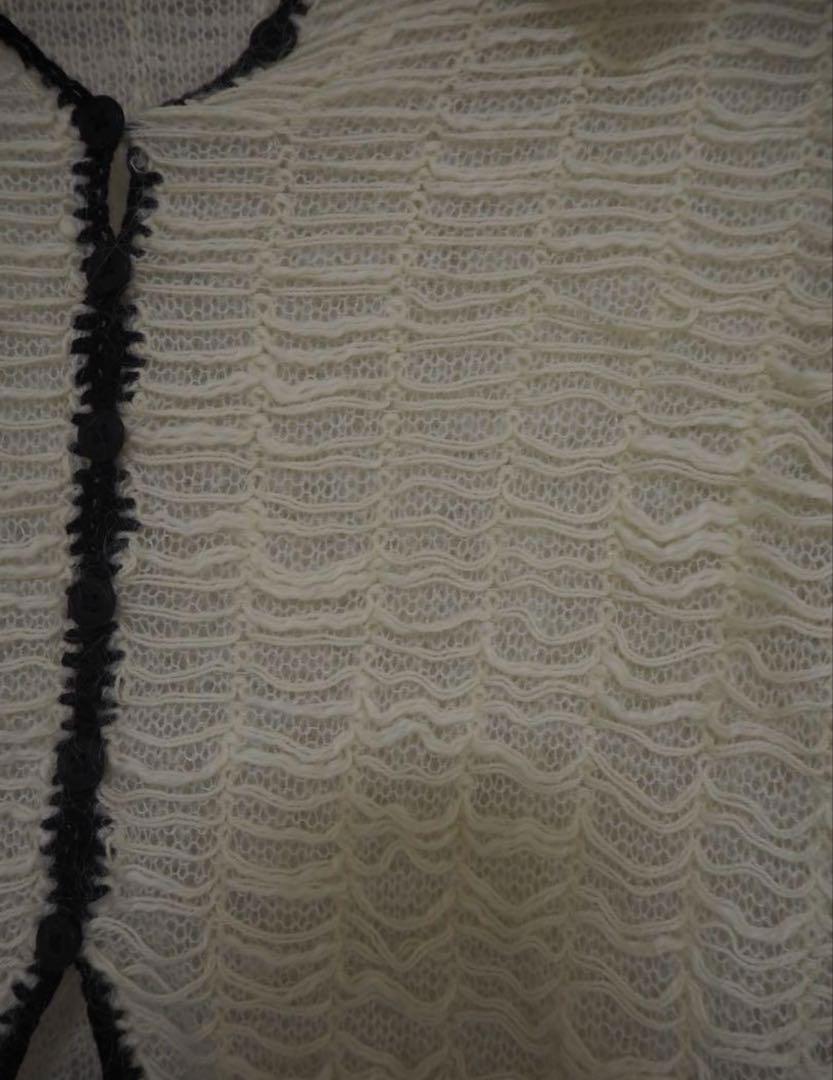 【todayful】Mesh Jacquard Knitshirts todayful Mesh Jacquard Knitshirts
