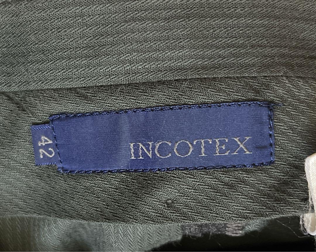 INCOTEX インコテックス スラックス　42 ウール　SUPER100'S