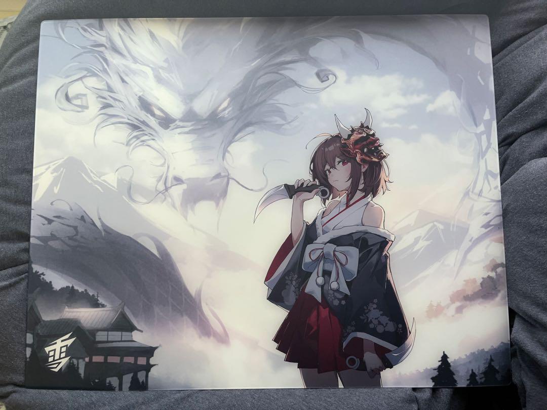 【新品未使用】Yukiaim ONI 2.0 Glass mousepad Yuki Aim - Oni 2.0 - Glass Mousepad Limited
