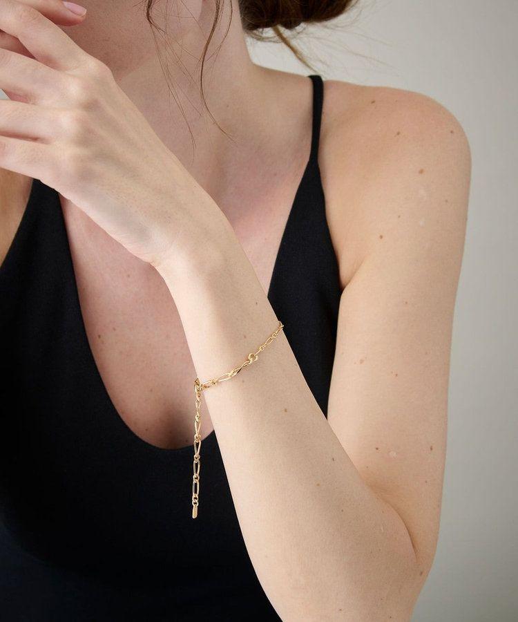 ete bijoux シェアブレスレット イエローゴールド