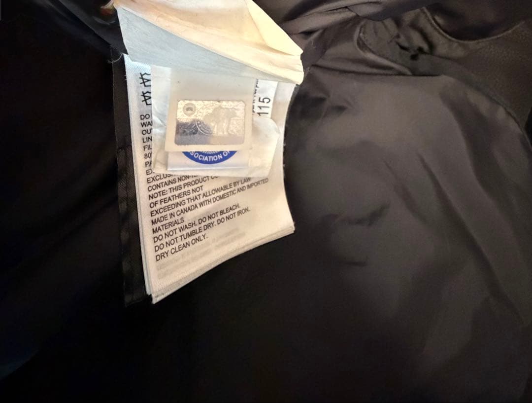 カナダグース マクミラン MacMillan Parka ブラック Lサイズ カナダグース マクミラン MacMillan Parka ブラック Lサイズ