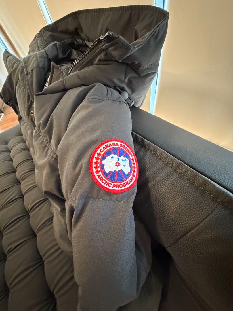 カナダグース マクミラン MacMillan Parka ブラック Lサイズ カナダグース マクミラン MacMillan Parka ブラック Lサイズ