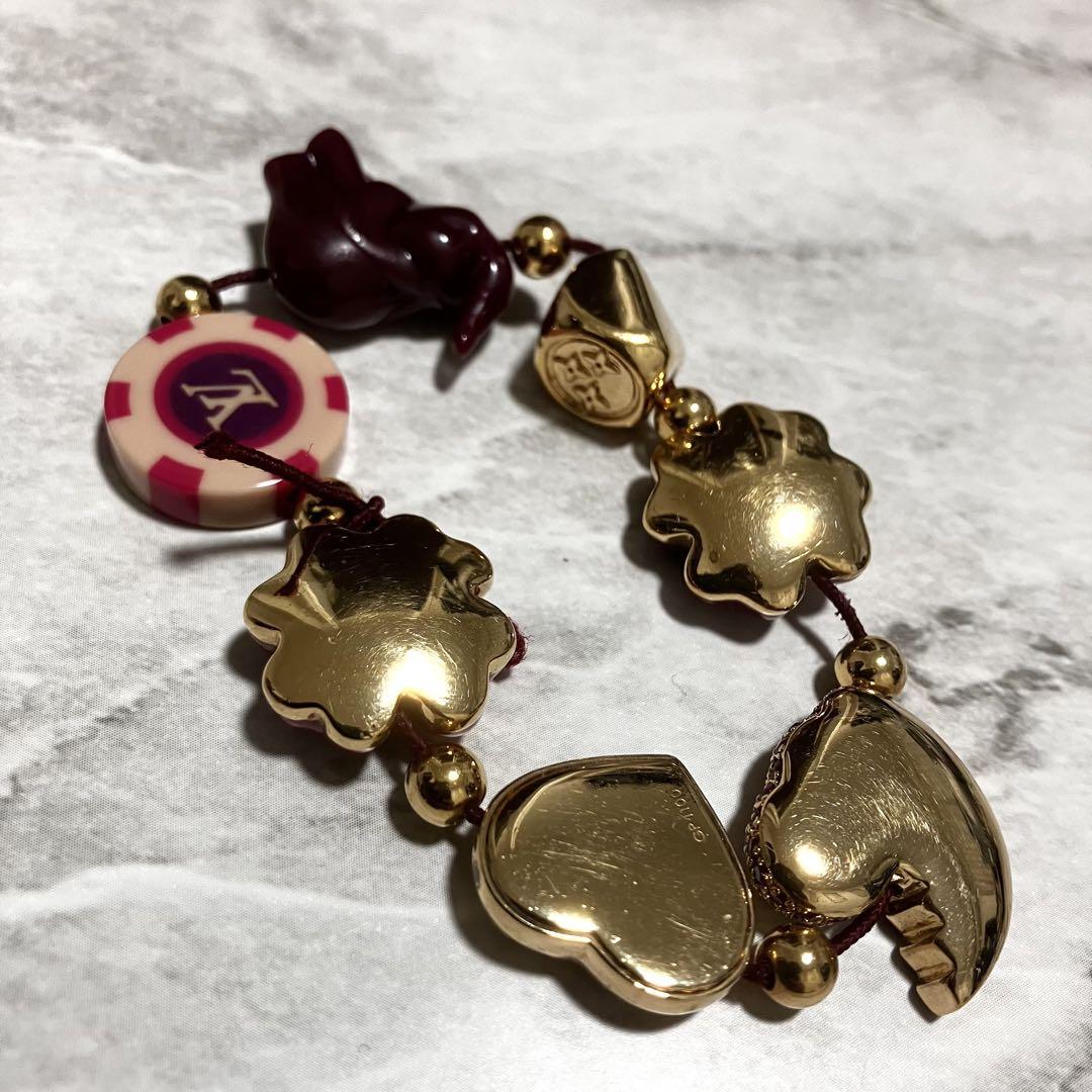 高い素材 LOUIS ルイヴィトン VUITTON ラッキーΩ トゥッティ ブレスレット アクセサリー