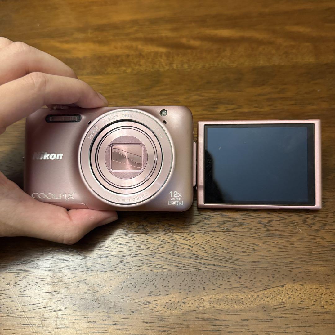 【完動品】Nikon COOLPIX S6600 PINK デジタルカメラ