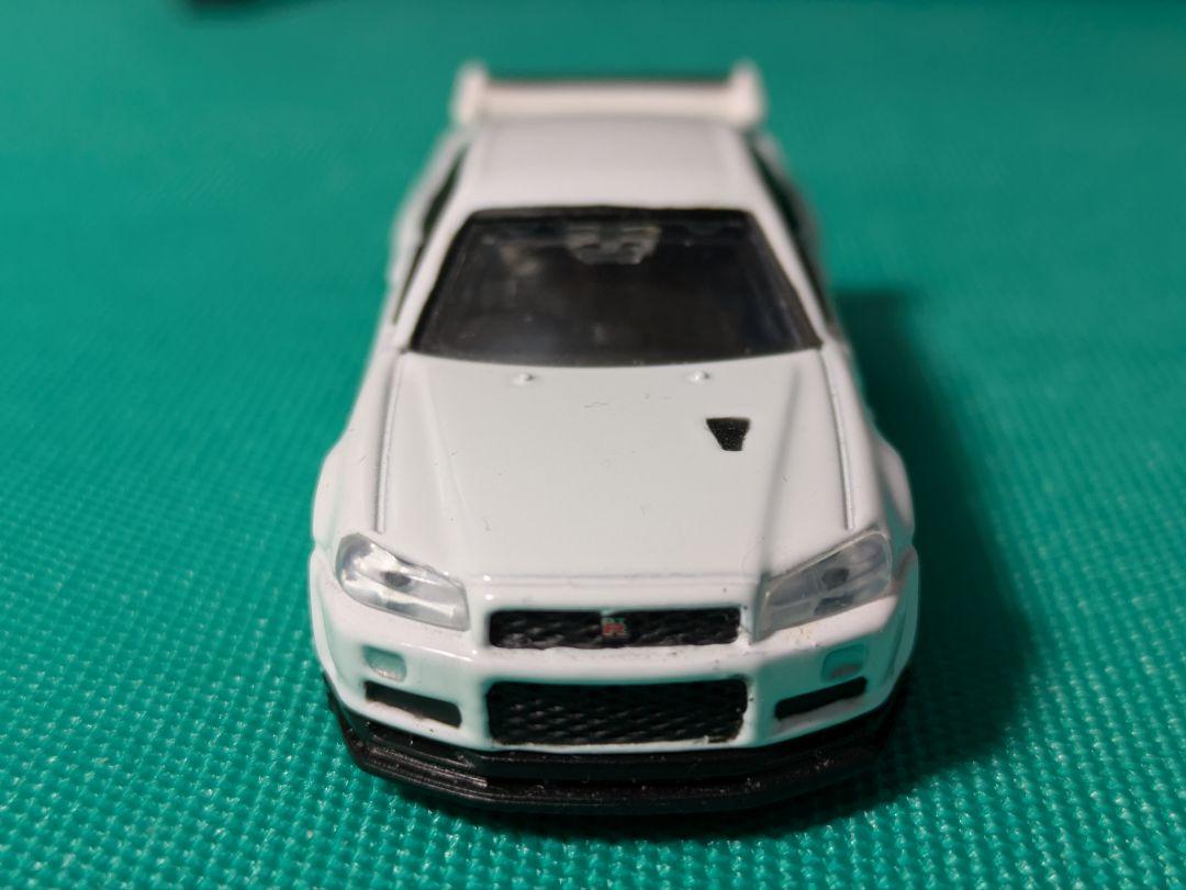 トミカプレミアム 日産 スカイラインGT-R R34 白色 ホワイト 希少