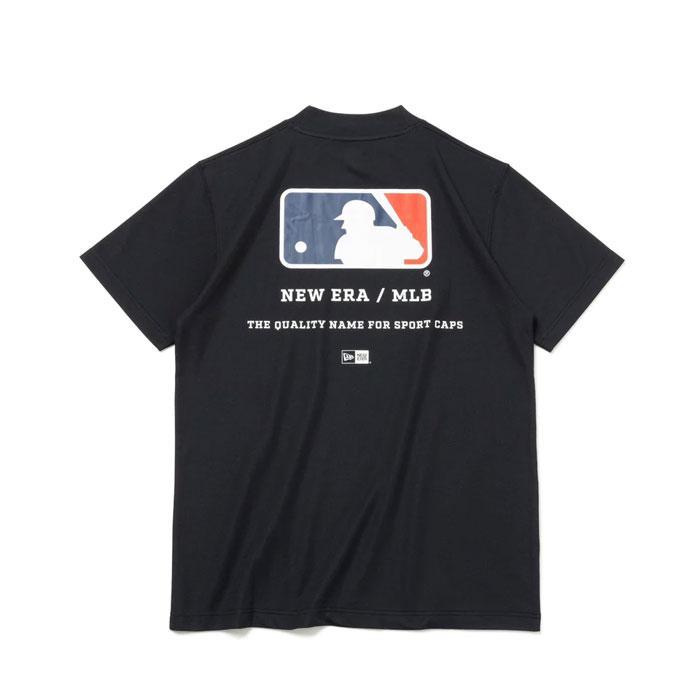 【新品未使用】半袖 ミッドネック MLB アトランタ・ブレーブス ネイビー