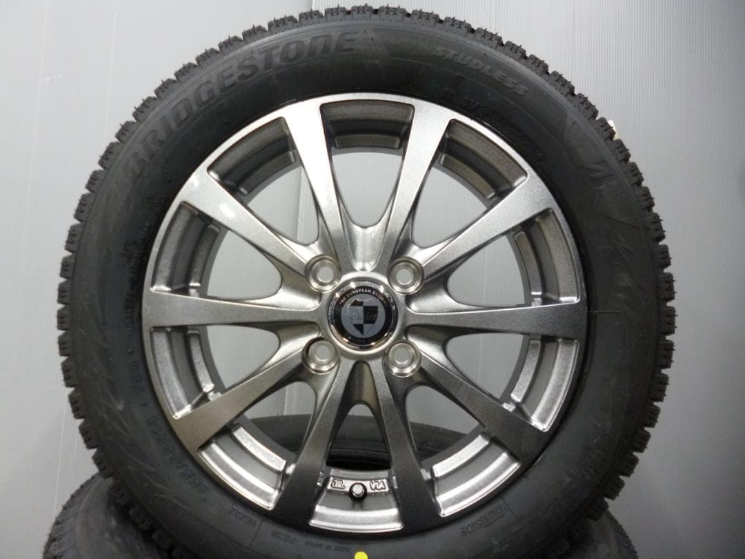 送料込み☆スタッドレスホールセット☆155/65R14☆軽自動車Nボックス