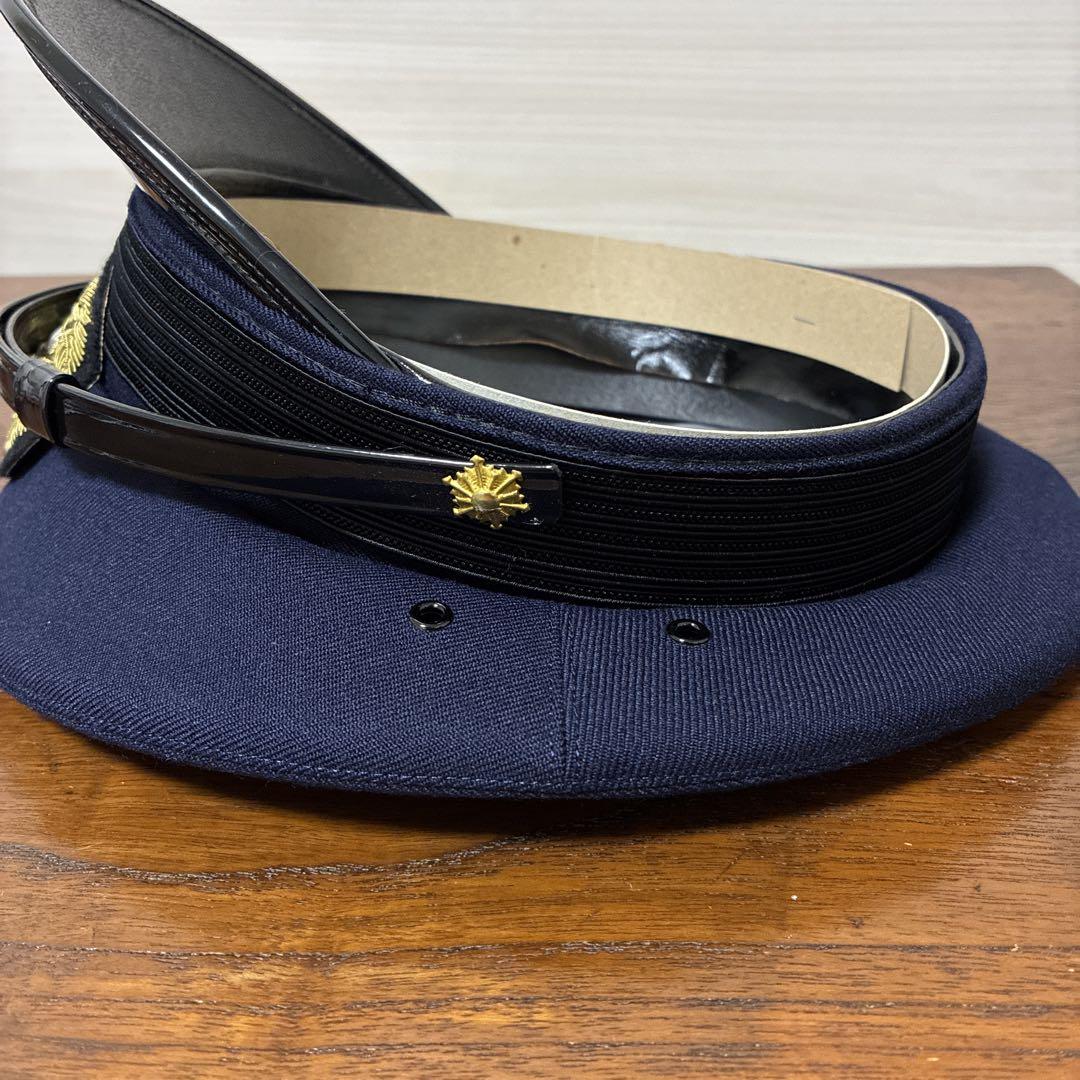 ☆デッドストック☆ 旧消防官　制帽　昭和レトロ　コスプレ　劇団用 旧消防官 制帽 昭和レトロ コスプレ 劇団用 サイズ58㎝ - メルカリ