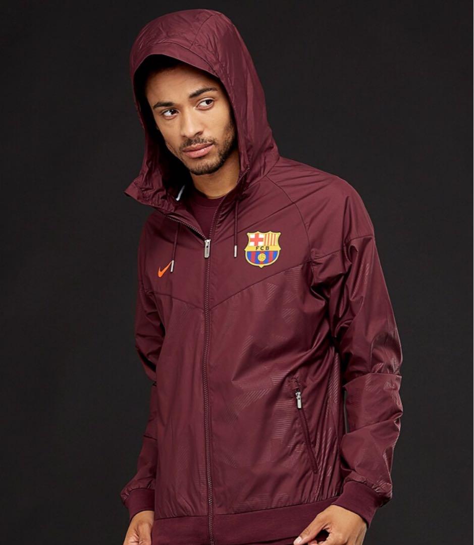 【爆売り！】 ナイキ 新品！nike FCバルセロナ ナイロン ウィンドランナー ウェア