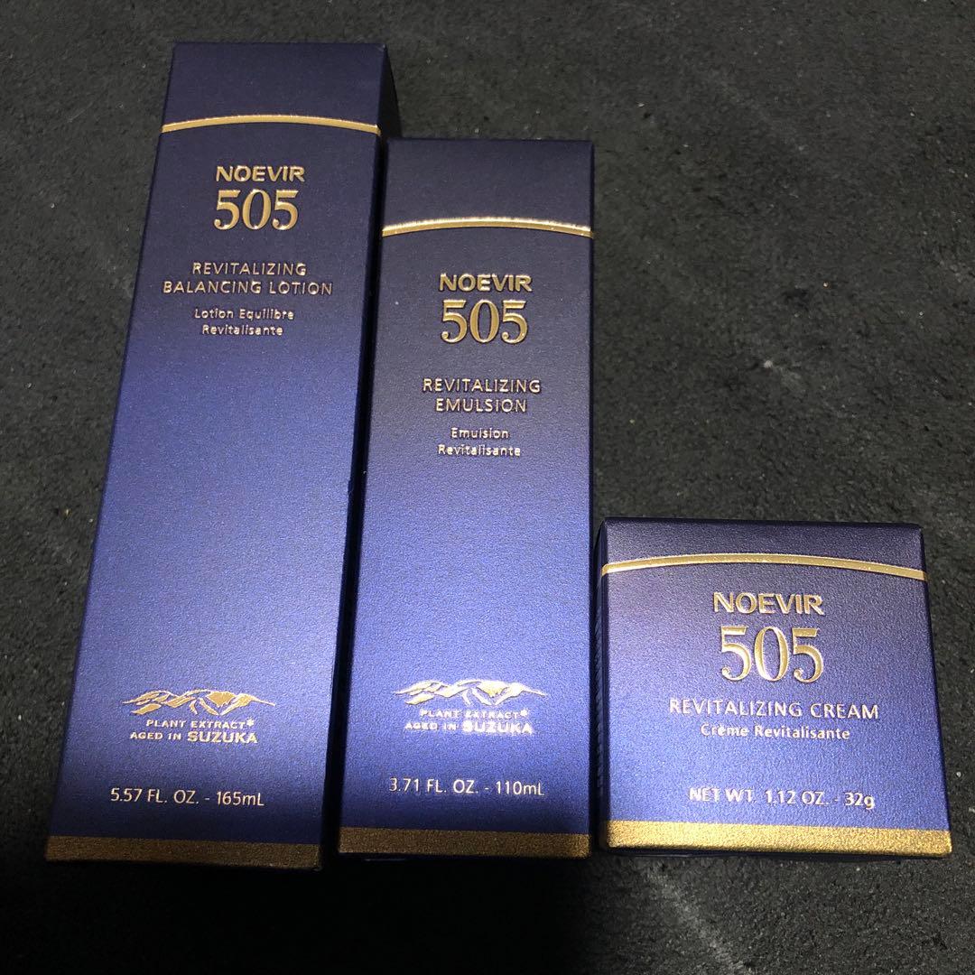 ノエビア 新 505 化粧水 乳液 保湿 3点セットノエビア5