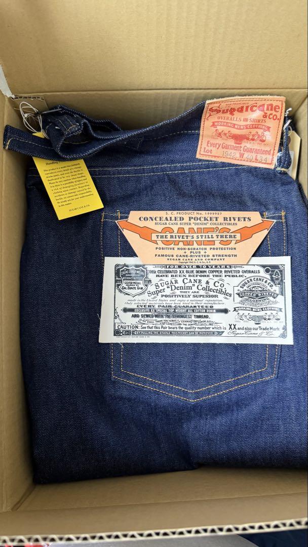 Sugarcane & Co. Lot 1942 W40 L34 デニムジーンズ
