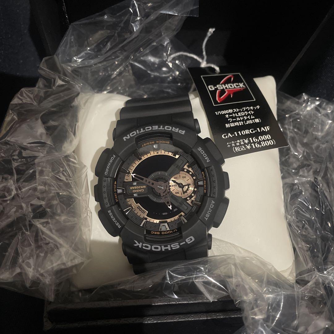 G-SHOCK GA-110RG-1AJF ブラック/ゴールド　 未使用