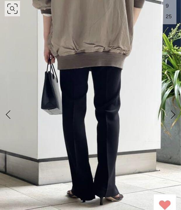 最新作大人気 apstudio SCENTOF Ace スリットパンツ インサイド 38 D94hW-m68551377355 得価高評価