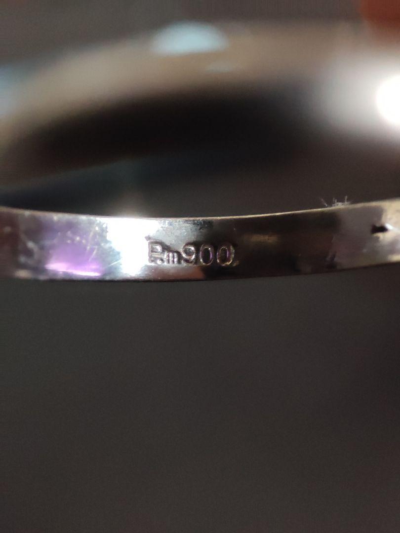 アメジスト プラチナ リング pm900