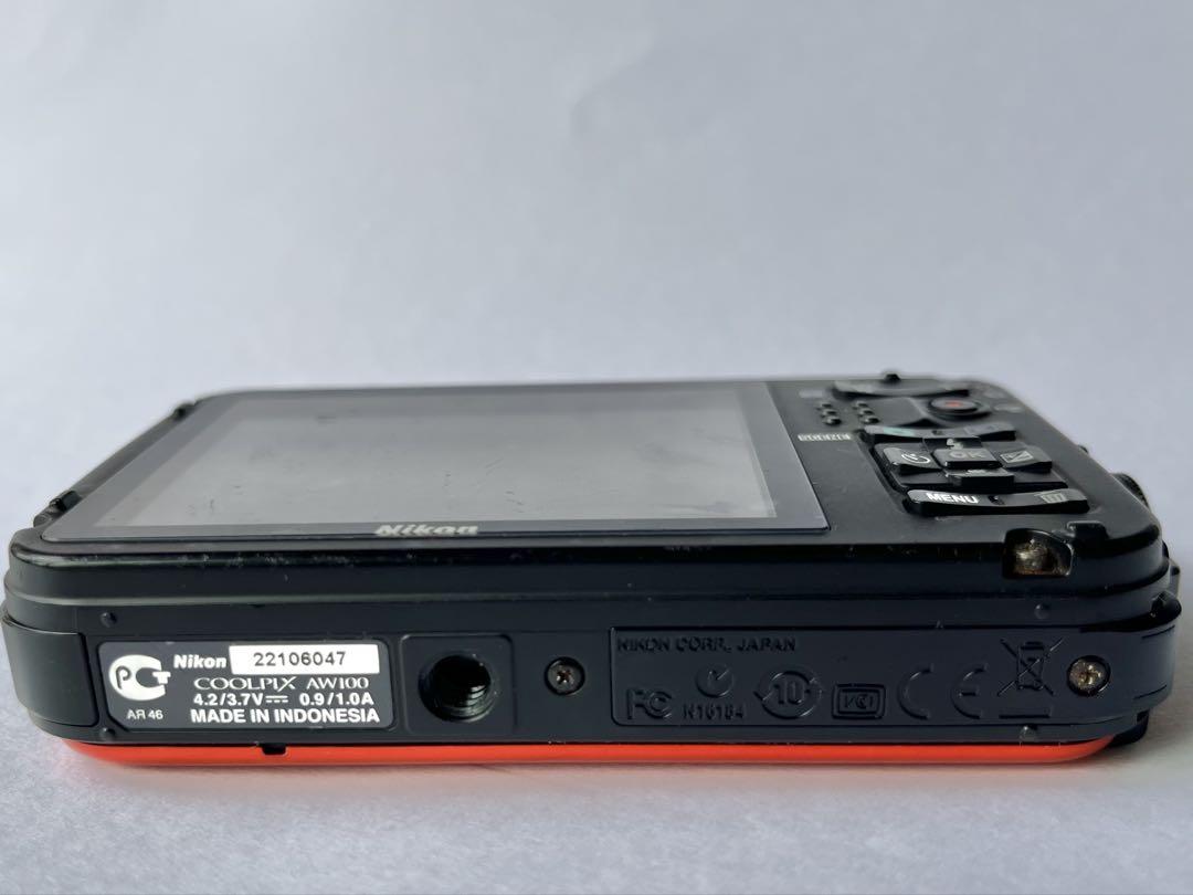 Nikon COOLPIX AW100 防水デジタルカメラ