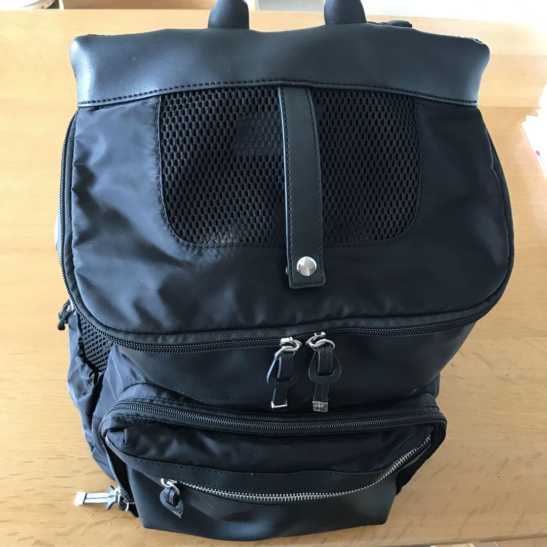 citydog   シティドッグ　ネオプレーンバックパックキャリーMブラック