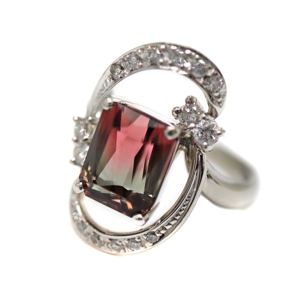 トルマリン　リング　指輪