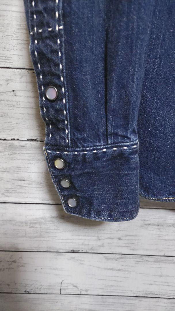 THE FLAT HEAD 7007 ウエスタンシャツ 美品 THE FLAT HEAD ザフラットヘッド 7007 LOT 7007 12oz デニム